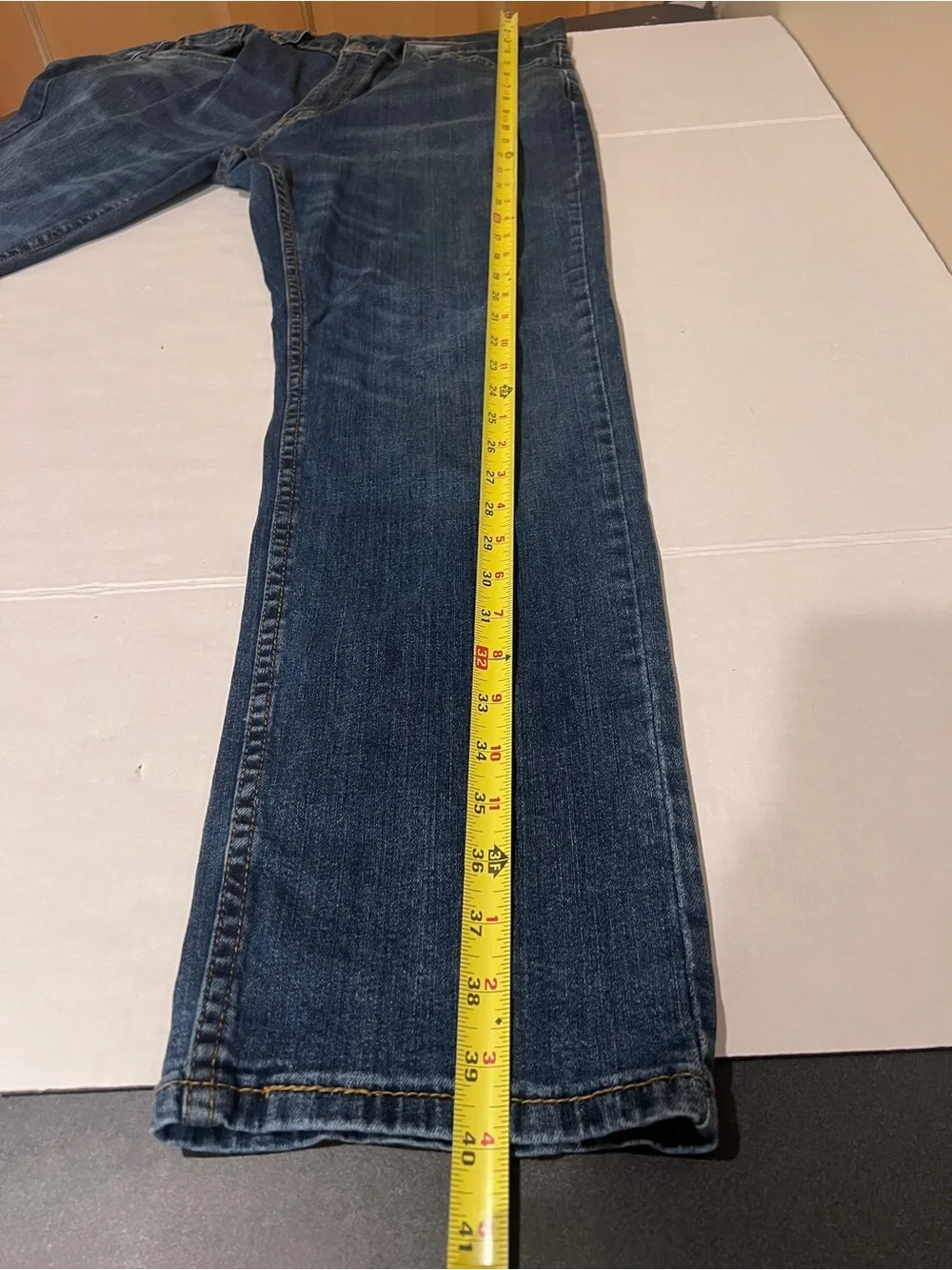 Levi's 559 Men’s Relaxed Straight Stretch Blue Jeans W34xL30 Tag(W32xL30)